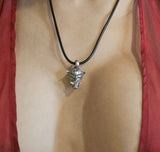 Sterling Silver pendant- Wild Boar's Head
