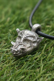 Sterling Silver pendant- Wild Boar's Head