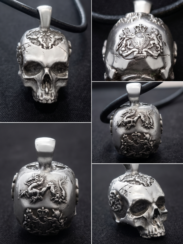 Heavy Skull Pendant